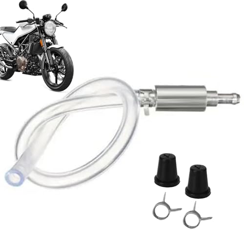 Sghtil Bremsentlüftungsschlauch | Schlauch mit Rückschlagventil | Hydraulisches Entlastungswerkzeug für Auto, SUV, Motorrad von Sghtil