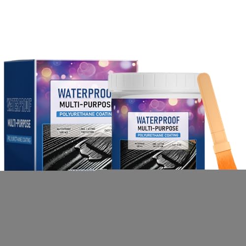 Sghtil Dichtungsfarbe - Schnelltrocknender Rissfüller,Vielseitiger Kleber Undichter Stellen Für Holz Fliesen Dach Innen Außen Beton Keller Sghtil Dichtungsfarbe - Schnelltrocknender Rissfüller,Vielseitiger Kleber Undichter Stellen Für Holz Fliesen Dach Innen Außen Beton Keller von Sghtil