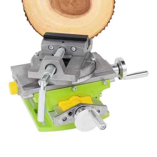Sghtil Drill Press Vise für Holz, Drill Press Vise | Crosses Slide Poice Small - Metallfräsbank, schwere Bohrmaschine für die Holzbearbeitung Sghtil Drill Press Vise für Holz, Drill Press Vise | Crosses Slide Poice Small - Metallfräsbank, schwere Bohrmaschine für die Holzbearbeitung von Sghtil