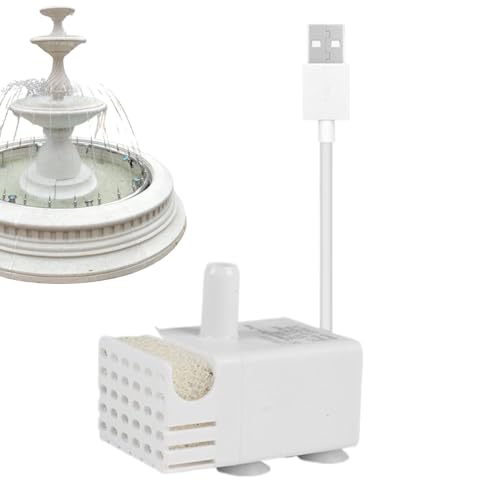 Sghtil Ersatzpumpe für Katzenbrunnen | leise Tauchpumpe, Mini-Wasserzirkulation für Haustierbrunnen Sghtil Ersatzpumpe für Katzenbrunnen | leise Tauchpumpe, Mini-Wasserzirkulation für Haustierbrunnen von Sghtil