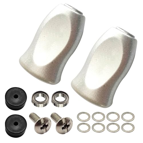 Sghtil Ersatzteile für Rollen - Casting-Rollengriff | Ergonomische Hülsen Leicht Und Rutschfest Für Wartung Reparatur Anfänger Frauen Männer Casting von Sghtil