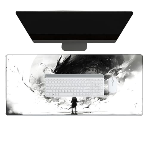 Sghtil Extra große Schreibtischunterlage, extra große Basis für Computer und Gaming, elegantes Gaming mit glatter Basis für Jugendliche und Erwachsene von Sghtil