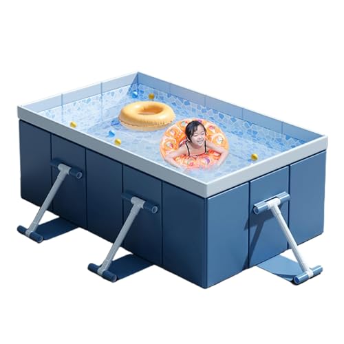 Sghtil Faltbarer Pool für Erwachsene,Faltbarer Planschbecken,Faltbarer Hundepool,Verdickter Hartschalenpool | Kinderpool für Erwachsene, Freibad für lustige Spiele von Sghtil