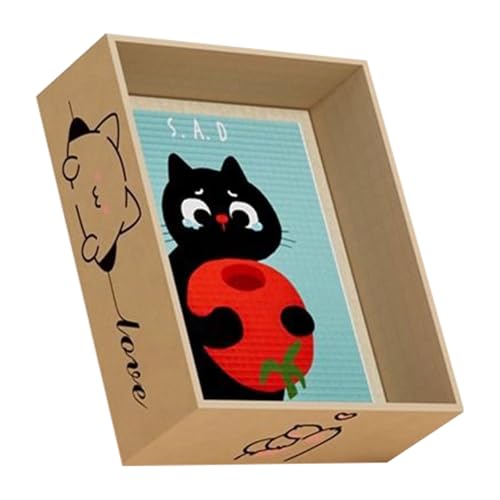 Sghtil Für Innen,Kratzbrett Aus Pappe | Kätzchen Kratzspielzeug Aus Pappe Zur Krallenpflege Und Gegen Zerkratzen Sghtil Für Innen,Kratzbrett Aus Pappe | Kätzchen Kratzspielzeug Aus Pappe Zur Krallenpflege Und Gegen Zerkratzen von Sghtil