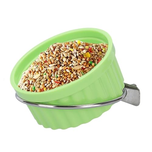 Sghtil Futterstation für Papageien | Futternapf Futternapf für Vögel - Futterschale und Zubehör für Papageien, Kokoriten, Konuren, Aras und Kanarienvögel von Sghtil