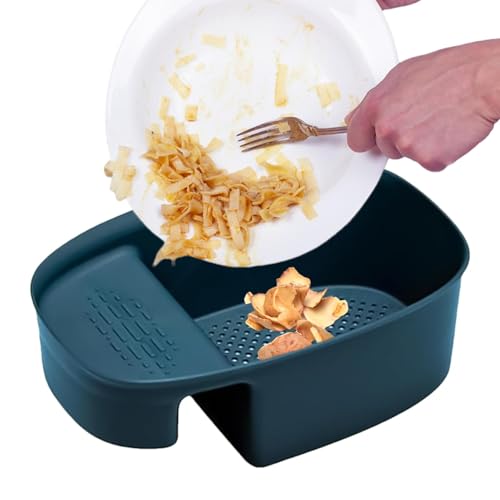 Sghtil Gemüseabflusssieb, Abflusssieb für die Küchenspüle - hängendes Pflanzenabfluss-Rack - multifunktionaler Korb über dem Korb des Waschbeckens von Sghtil