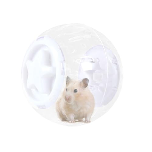 Sghtil Hamster Ball, Clear Hamster Ball | Clear Hunde Running Ball Exercing Toy,Kleine mittelgroße Haustiere Belüfteter Käfig Fitness Zubehör für Chinchillas, Bären von Sghtil