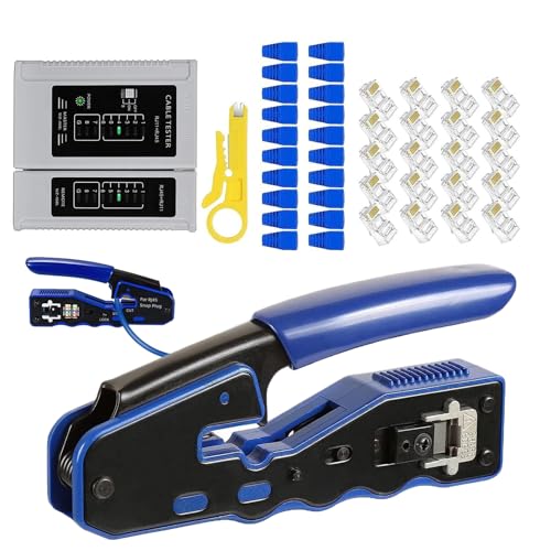 Sghtil Hefter-Set für Kabel, Set für Netzwerkkabelklemmen, Präzisionszange für elektrische und Telefonnetze Sghtil Hefter-Set für Kabel, Set für Netzwerkkabelklemmen, Präzisionszange für elektrische und Telefonnetze von Sghtil