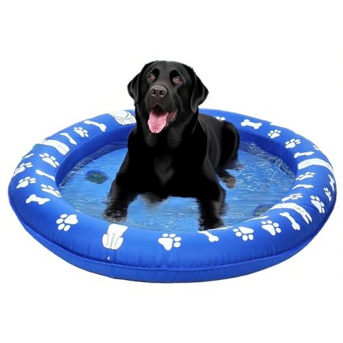 Sghtil Hunde Poolmatte | Aufblasbare Hundeschwimmhilfe,Schwimmhilfe Wasserspielzeug für Alle Größen Haustiere Outdoor Sommer See Fluss Camping Party Sghtil Hunde Poolmatte | Aufblasbare Hundeschwimmhilfe,Schwimmhilfe Wasserspielzeug für Alle Größen Haustiere Outdoor Sommer See Fluss Camping Party von Sghtil