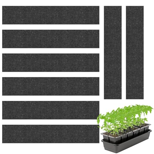Sghtil Kapillarmatten für Pflanzen, Ersatz-Kapillarenteppiche, 8 Kapillarenteppiche – Gewächshäuser zur Keimung von Pflanzen für Gartenarbeit im Innenbereich Sghtil Kapillarmatten für Pflanzen, Ersatz-Kapillarenteppiche, 8 Kapillarenteppiche – Gewächshäuser zur Keimung von Pflanzen für Gartenarbeit im Innenbereich von Sghtil