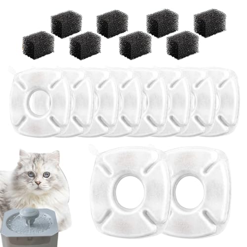 Sghtil Katzen Trinkbrunnen Filter - Sicherheits-Filtersystem Für Trinkbrunnen | Vielseitiges Trinkwasser Filtersystem Für Verbesserte Flüssigkeitsversorgung Von Katzen Sghtil Katzen Trinkbrunnen Filter - Sicherheits-Filtersystem Für Trinkbrunnen | Vielseitiges Trinkwasser Filtersystem Für Verbesserte Flüssigkeitsversorgung Von Katzen von Sghtil