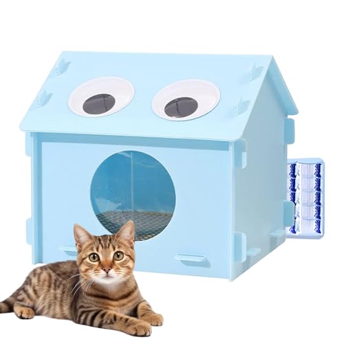 Sghtil Katzenhaus mit Luftkühlung | Kühlendes Bett für Katzen | Hundehütte zerlegbar für Innen Außen Garten Balkon Terrasse Wohnzimmer Sghtil Katzenhaus mit Luftkühlung | Kühlendes Bett für Katzen | Hundehütte zerlegbar für Innen Außen Garten Balkon Terrasse Wohnzimmer von Sghtil