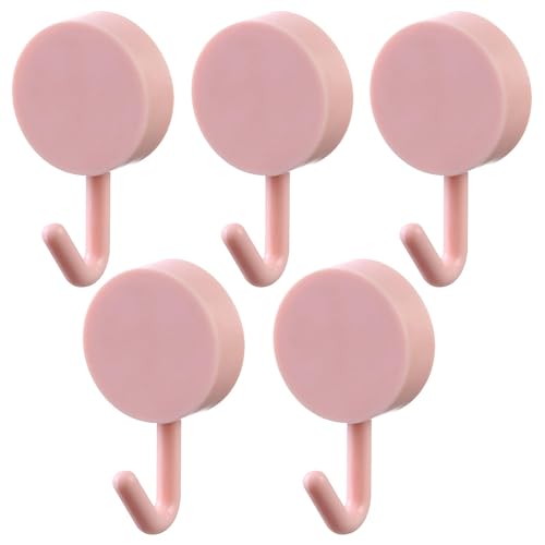 Sghtil Klebehaken, Klebehaken - Wandhaken für Badetücher, 5 Stück | Selbstklebende Wandhaken ohne Bohrer, Huthalter, dekorative Haken Organizer für Küche von Sghtil