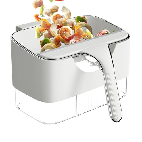 Sghtil Kompostbehälter für Küche, Lebensmittelabfallbehälter für Küche | Komposteimer für den Innenbereich montierbar | Lebensmittelabfallbehälter für Schrank von Sghtil