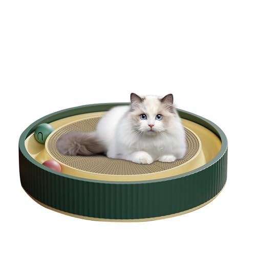 Sghtil Kratzmatte für Katzen, Kratzrolle für Katzen, Cat Ball Track for Chasing Hunting Puzzle, psychische Bewegung, interaktives Spielzeug für drinnen Sghtil Kratzmatte für Katzen, Kratzrolle für Katzen, Cat Ball Track for Chasing Hunting Puzzle, psychische Bewegung, interaktives Spielzeug für drinnen von Sghtil