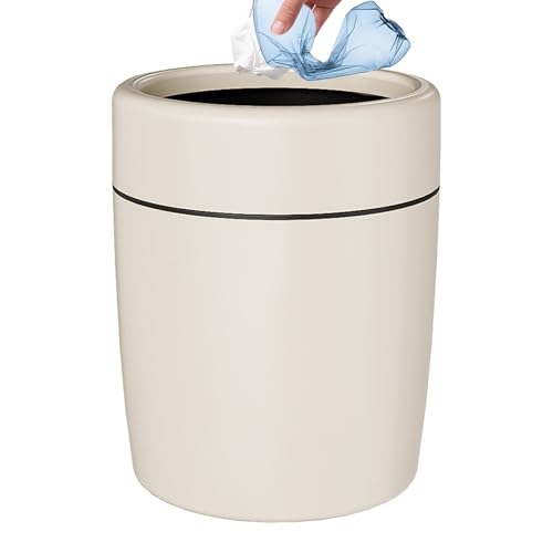 Sghtil Küchenmülleimer | Toiletten Mülleimer - Schicker Geruchsdichter Abfalleimer Für Waschraum Landhausstil Badezimmer von Sghtil