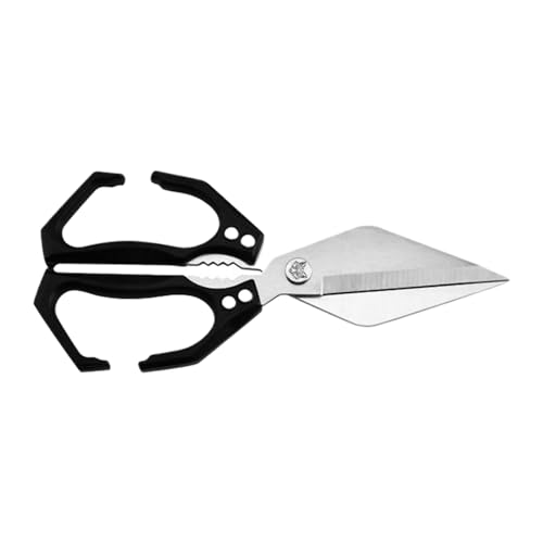 Sghtil Küchenschere für Lebensmittel, Fleischschere aus Edelstahl | Kulinarisch, robust, vielseitig einsetzbar, für Geflügel, , Meeresfrüchte, Fischzubereitung von Sghtil
