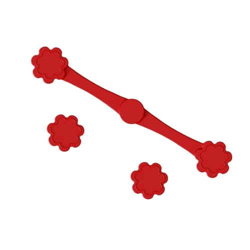 Sghtil Luftfritteusen-Magnete für Pergamentpapier, magnetische Schnallen aus Silikon für Luftfritteuse, Zubehör zur magnetischen Befestigung der Luftfritteuse, Pergamentpapier, Befestigung einer von Sghtil