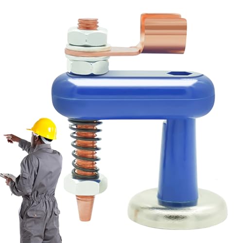 Sghtil Magnetische Klemme zum Schweißen, Magnetkopf zum Schweißen, Schweres Werkzeug, verstellbar, Präzisions-Zubehör für Bau und Reparaturen von Karosserien von Sghtil