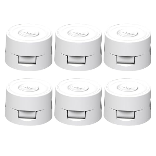 Sghtil Magnetischer Kordel-Organizer, Kabel-Organizer, Schreibtisch-Kabel-Clip, Schreibtisch-Kabelclip mit weicher Silikonhülle, für Netzwerkkabel, Kabel von Sghtil