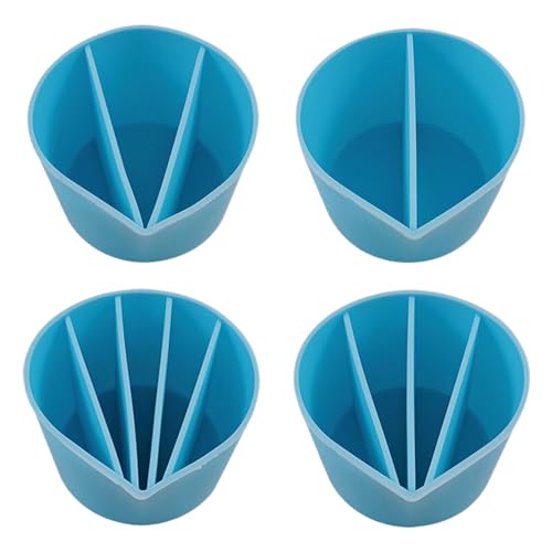 Sghtil Mischbecher aus Silikon für Harz, Silikonbecher zum Mischen von Acrylharz – Werkzeug für Kunst, Epoxidharz, Messung von Flüssigkeiten, Acryl, kreative Projekte von Sghtil