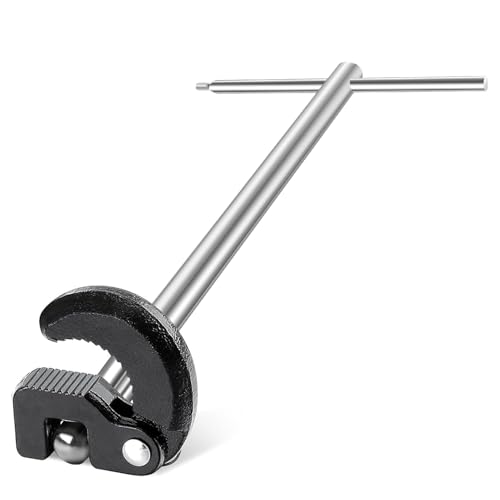 Sghtil Multifunktional für Waschbecken, verstellbar für Wasserhahn | präzises Demontagewerkzeug für Siphons, Badezimmer, Garten und Badewanne von Sghtil