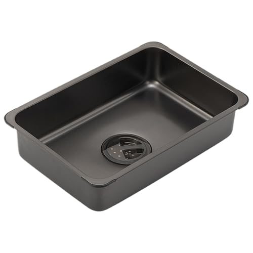 Sghtil RV Sink Tragbare Küchenspüle aus Edelstahl – Waschen Sie die Mehrzweckwanne mit Ablaufstopfen für Camping, Picknick, Reisen, Grillen, Wandern Sghtil RV Sink Tragbare Küchenspüle aus Edelstahl – Waschen Sie die Mehrzweckwanne mit Ablaufstopfen für Camping, Picknick, Reisen, Grillen, Wandern von Sghtil