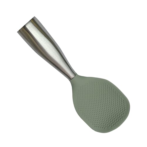 Sghtil Rice Paddle, Rice Scooper, stehender Spoon, antihaftbeschichtetes Silikon, hitzebeständige Küchenutensilien, multifunktionale Suppentöpfe Sghtil Rice Paddle, Rice Scooper, stehender Spoon, antihaftbeschichtetes Silikon, hitzebeständige Küchenutensilien, multifunktionale Suppentöpfe von Sghtil