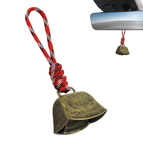 Sghtil Schaf knuddelig Glocke, Schafglocke für die Weide, rustikale Kupferkuh mit einem klaren Klang und einer Schleppleine – Ornament aus wetterfestem Metall für Ranches Sghtil Schaf knuddelig Glocke, Schafglocke für die Weide, rustikale Kupferkuh mit einem klaren Klang und einer Schleppleine – Ornament aus wetterfestem Metall für Ranches von Sghtil