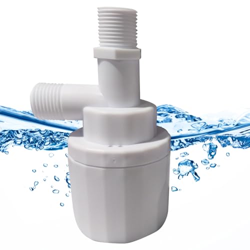 Sghtil Schwimmerventil | Automatisches Schwimmerventil Für Wassertröge 15mm,Leises Robustes Beckenregelventil Für Aquarien Gartenteich Kommerzielle Geflügelhaltung Gartenbewässerung Landwirtschaft von Sghtil