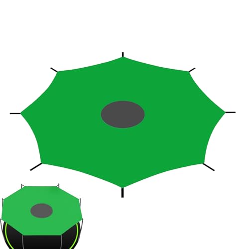 Sghtil Sonnensegel für Trampolin – Schutzhülle für Trampolin im Freien – UV-Schutz, wasserdicht, faltbar, für Garten, Terrasse, Hinterhof, Verwendung im Freien von Sghtil