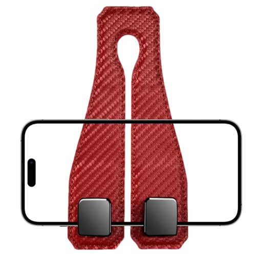 Sghtil Taschenhaken für Auto, Kopfstützenhaken für Autositz - Auto Rücksitzhaken aus Leder | Handtaschenhaken für Auto, Taschenhalterung an der Sitzlehne, von Sghtil
