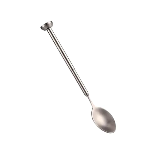 Sghtil Teleskop-Löffel, ausziehbarer Löffel | Erweiterungsgabel aus Edelstahl zum Essen | Küchenutensilien, Tischbedarf für Grill, Reise, Picknick, Esszimmer Sghtil Teleskop-Löffel, ausziehbarer Löffel | Erweiterungsgabel aus Edelstahl zum Essen | Küchenutensilien, Tischbedarf für Grill, Reise, Picknick, Esszimmer von Sghtil