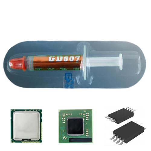 Sghtil Thermische Verbindung - Kühlpaste - Thermische Leitpaste Mit Silikon Spritze Für Elektronik-Kühlung Bei PC Drucker Haushaltsgeräten von Sghtil