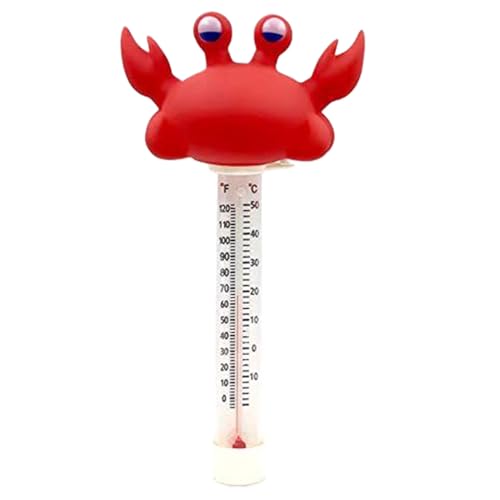 Sghtil Thermometer | Badethermometer mit Tieren, lesbares Display, Zubehör für Pool, für Spa, Badewanne, Outdoor, See, Innen und Heissquelle von Sghtil