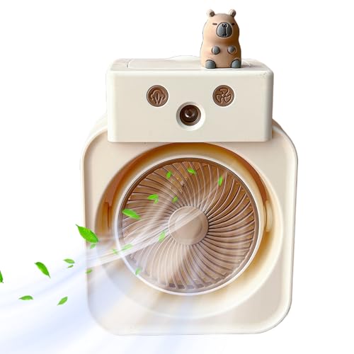 Sghtil Tischventilator | Schreibtisch Ventilator Für Schlafzimmer Mit 3-Stufen Geschwindigkeit - USB-Aufladung Luftbefeuchter Für Auto Garten Fitnessstudio Bad Werkstatt Schule Küche Wohnheim Sghtil Tischventilator | Schreibtisch Ventilator Für Schlafzimmer Mit 3-Stufen Geschwindigkeit - USB-Aufladung Luftbefeuchter Für Auto Garten Fitnessstudio Bad Werkstatt Schule Küche Wohnheim von Sghtil
