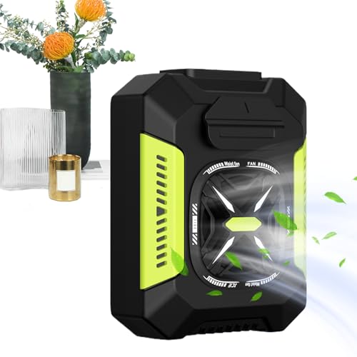Sghtil Tragbarer Hüftclip Ventilator, Gürtellüfter, 3 Geschwindigkeiten 5000mAh Tragbarer Kühler Unisex Für Draußen Camping Reisen Wandern Sghtil Tragbarer Hüftclip Ventilator, Gürtellüfter, 3 Geschwindigkeiten 5000mAh Tragbarer Kühler Unisex Für Draußen Camping Reisen Wandern von Sghtil