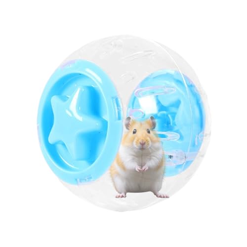 Sghtil Transparenter Hamsterball,Hamsterball für Haustiere,Clear Hunde Running Ball Exercing Toy - Kleine mittelgroße Haustiere Fitnesszubehör von Sghtil