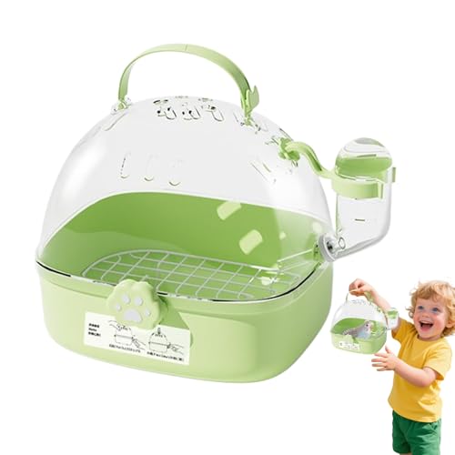 Sghtil Transportkäfig für Vögel | Transporttasche für Vögel | leichte und belüftete Box mit Wasserflasche für den täglichen Ausflug, Kätzchen, Frettchen, Tierarztbesuche, Reisen mit dem Flugzeug von Sghtil