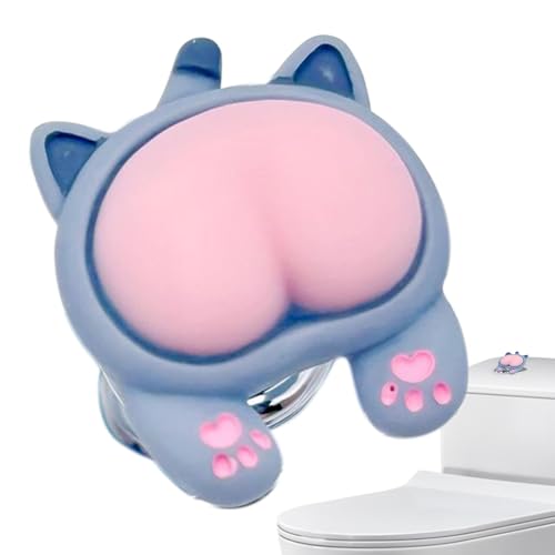 Sghtil WC-Ablaufknopfabdeckungen, hygienischer Knopfdeckel, Knopfknopf für altes Tier niedliche Dekoration, Ersatzteile für Badezimmereinrichtung, Sghtil WC-Ablaufknopfabdeckungen, hygienischer Knopfdeckel, Knopfknopf für altes Tier niedliche Dekoration, Ersatzteile für Badezimmereinrichtung, von Sghtil