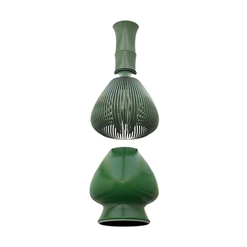 Sghtil WHisk Matcha-Pulver, japanische Chasen, traditioneller japanischer Chasen Matcha, handgefertigte Tee-Tools mit Zeremonie-Ständer, Frühstücksmilch von Sghtil