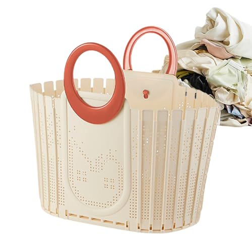 Sghtil Wäschekorb | Wäschekorb - Tragbare kompakte Duschseife belüftet für Badezimmer Kindergarten Kinderzimmer von Sghtil