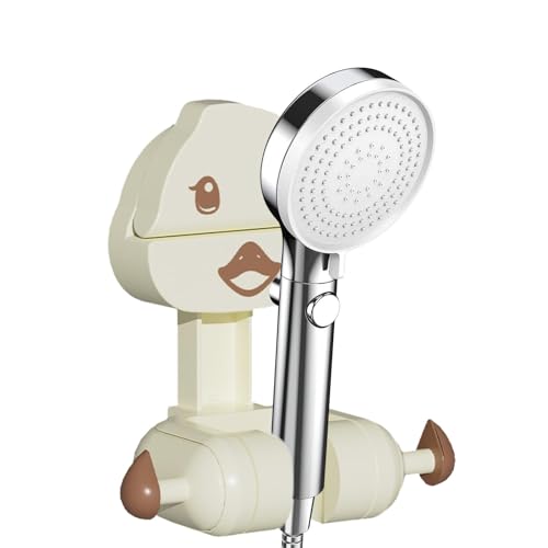 Sghtil Wandhalterung für Duschkopfhalterung, Saugnapfhaken für Dusche | Verstellbare Duschkopfhalterung für Saugduschkopf | Halterung für Duschgriff Sghtil Wandhalterung für Duschkopfhalterung, Saugnapfhaken für Dusche | Verstellbare Duschkopfhalterung für Saugduschkopf | Halterung für Duschgriff von Sghtil