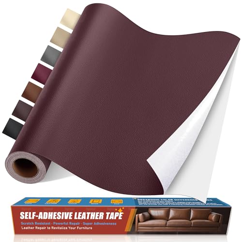 Sgooyir Leder Reparatur Set, 40x100cm Kunstleder Selbstklebend, Kunstleder Reparaturset Flicken Selbstklebend Patch für Autositze, Sofa, Jacken, couch, Möbel Fuchsia Sgooyir Leder Reparatur Set, 40x100cm Kunstleder Selbstklebend, Kunstleder Reparaturset Flicken Selbstklebend Patch für Autositze, Sofa, Jacken, couch, Möbel Fuchsia von Sgooyir