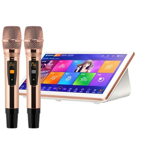SgyGlyn Karaoke-Player, 18,5-Zoll-Touchscreen, Desktop-Typ, mit Effekt-Cloud-Update, Download von Songs, Home-Party-Karaoke-Wiedergabe, für die Family Bar Home Party,White-1TB SgyGlyn Karaoke-Player, 18,5-Zoll-Touchscreen, Desktop-Typ, mit Effekt-Cloud-Update, Download von Songs, Home-Party-Karaoke-Wiedergabe, für die Family Bar Home Party,White-1TB von SgyGlyn