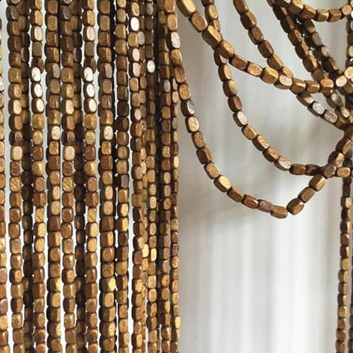 Sh000ad Hängende Bambusvorhang Türvorhang Hölzern Natur Perlenvorhang,Retro Schlafzimmer,Wohnzimmer,Tür,Raumteiler,Insektensicher Holzperlenvorhang,Anpassbar,Breite x Höhe (115cm x 210cm(115 Stränge)) Sh000ad Hängende Bambusvorhang Türvorhang Hölzern Natur Perlenvorhang,Retro Schlafzimmer,Wohnzimmer,Tür,Raumteiler,Insektensicher Holzperlenvorhang,Anpassbar,Breite x Höhe (115cm x 210cm(115 Stränge)) von Sh000ad