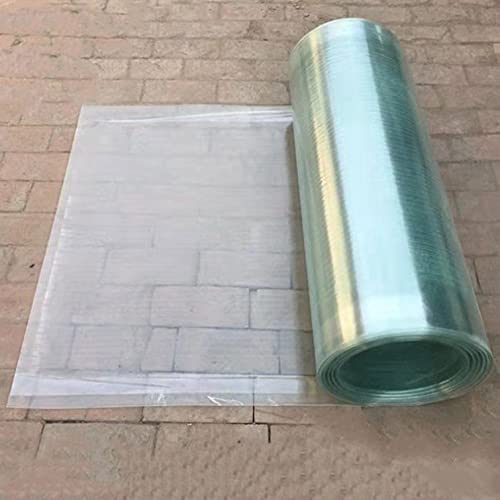 Sh000ad Polycarbonatplatten-Gewächshäuser,1 mm Außenterrassenüberdachung klare Glasfaserplatte,Sonnenschutz,Regenfeste Isolierabdeckung,Oberlichter Baldachin Ersatzplatten (WxL: 0.6x2m(2x6.6ft)) von Sh000ad