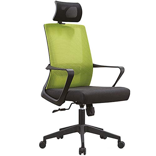 Bürostühle Bürostuhl Hause liegestuhl Multifunktionsdrehvorrichtung Feste Armlehne Atmungsaktives Mesh Sitzende ist Nicht müde Lagergewicht 200kg(Green) von ShAzanz