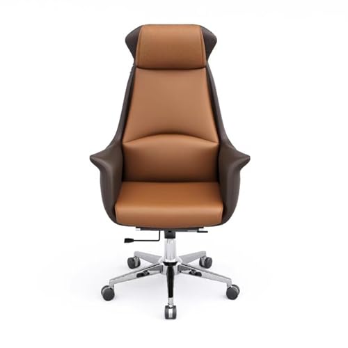 Bürostühle Home Office Schreibtisch Stuhl mit Armlehne Rad,Moderner PU Leder High-Back Office Task Stuhl, kann 360° drehbare Computer Stühle für Home Office drehen(Color 2) von ShAzanz