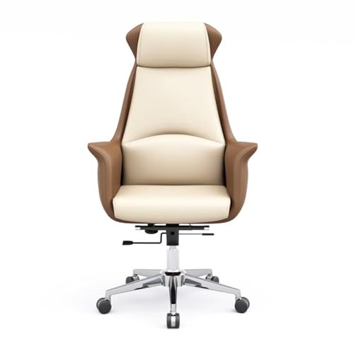 Bürostühle Home Office Schreibtisch Stuhl mit Armlehne Rad,Moderner PU Leder High-Back Office Task Stuhl, kann 360° drehbare Computer Stühle für Home Office drehen(Color 4) von ShAzanz